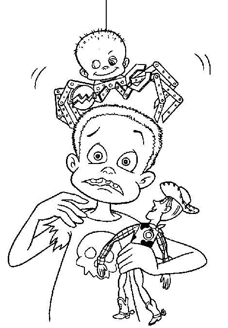 Toy Story kolorowanki